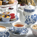 English afternoon tea for tourists