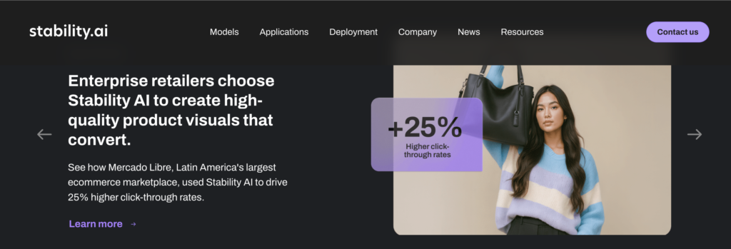 stability AI development company uk